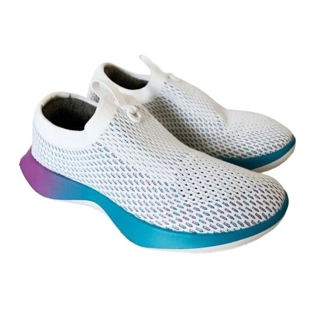 allbirds Tree Dasher Relay Running Shoes Slip-on Sneakers Women’s Size 6.5 Teal